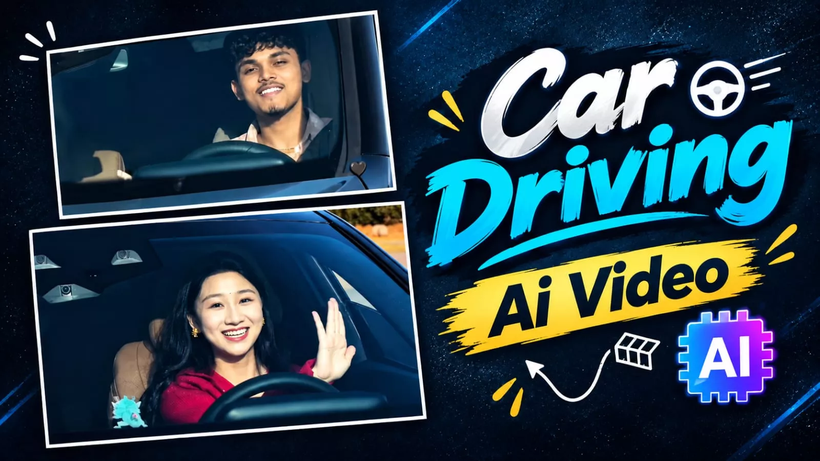 Car Driving Ai Video Editing 2026