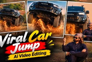 Car Jump Ai Video Editing Prompt