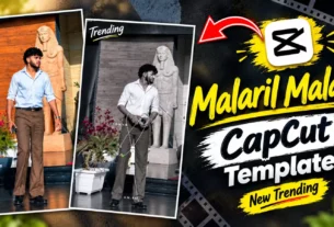 Malaril Malare Capcut Template Link 2026