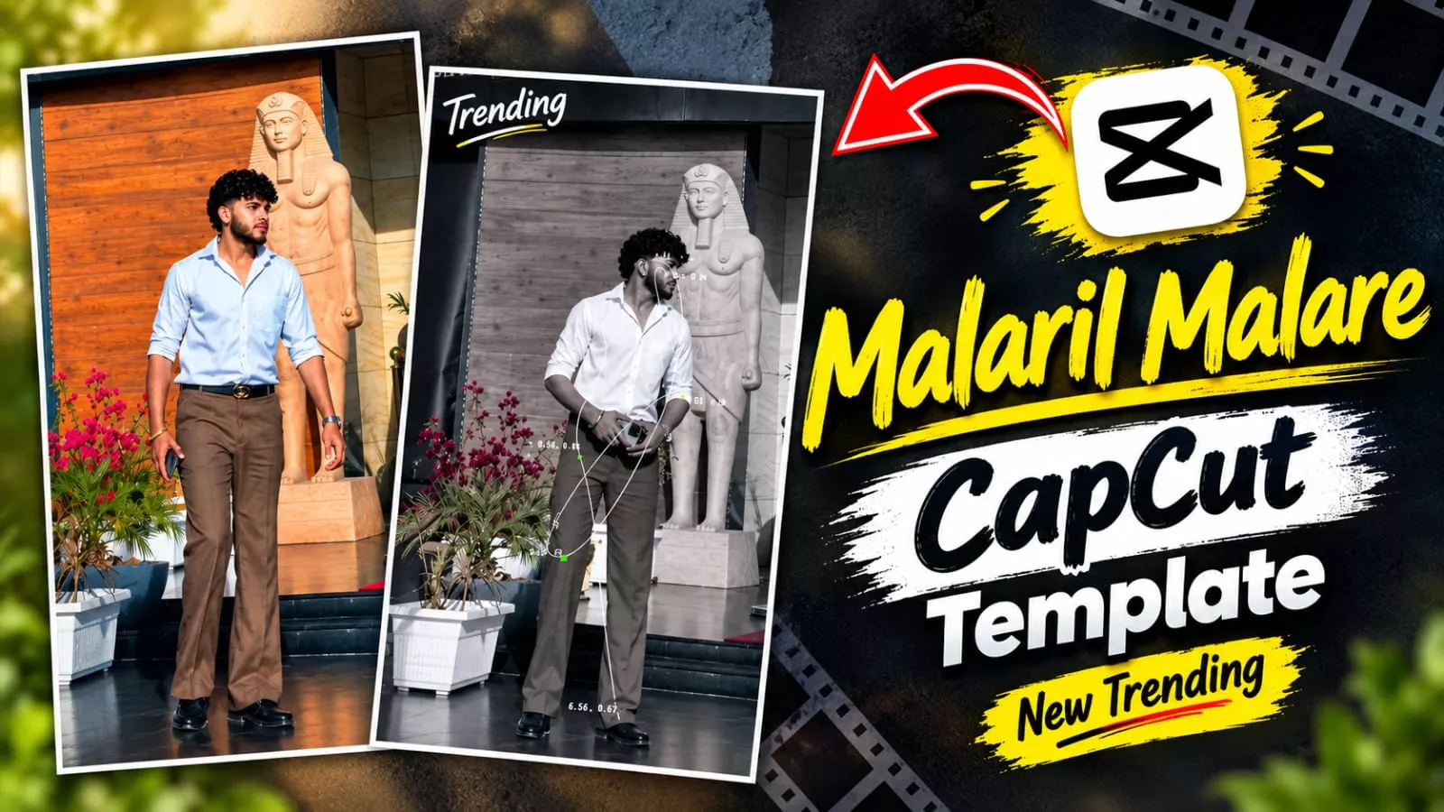 Malaril Malare Capcut Template Link 2026