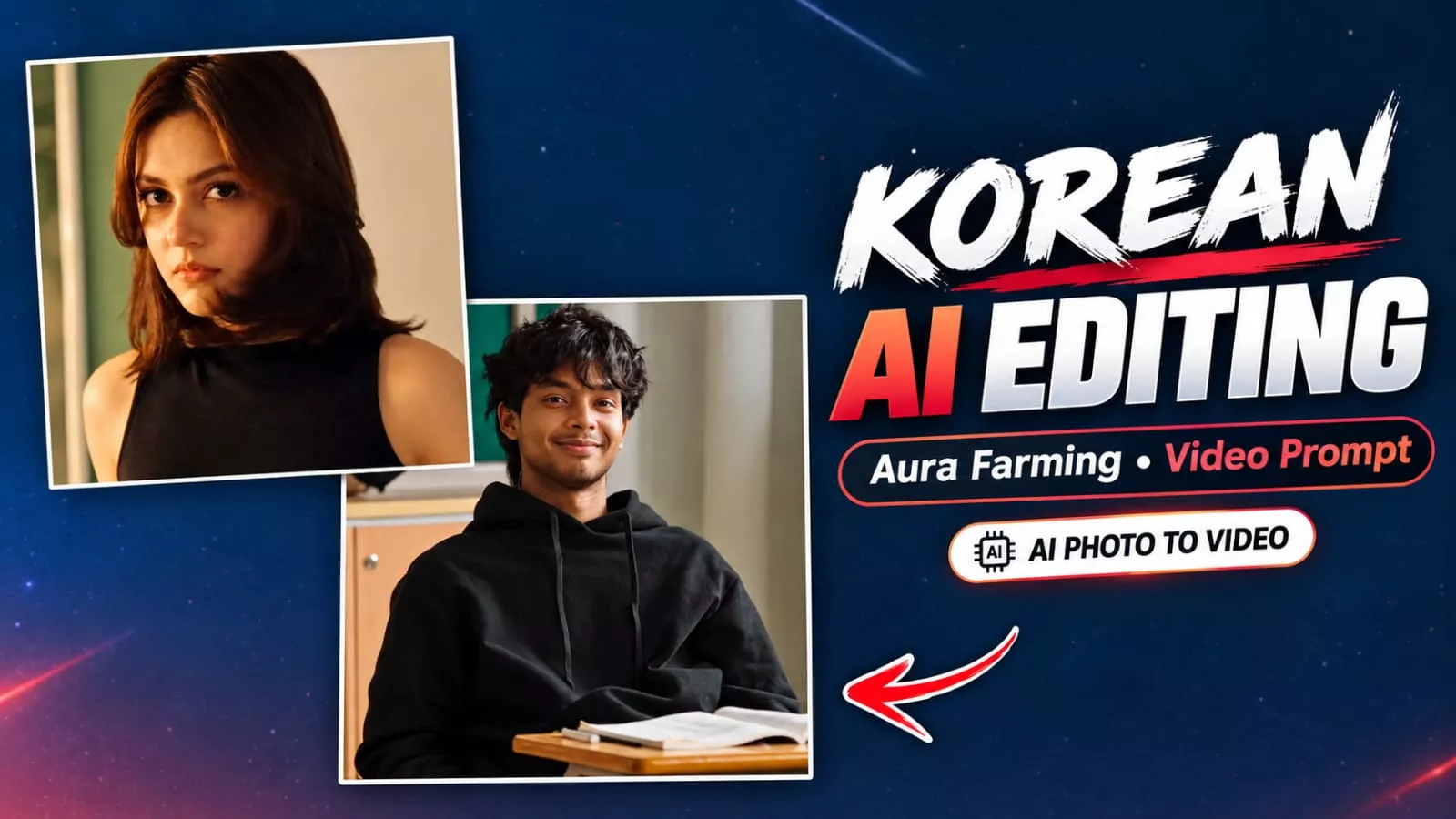 Aura Farming Korean Ai Video Editing Prompt