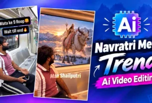 Navratri Metro Ai Video Editing