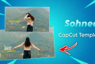 Trending Sohnea Capcut template 2026