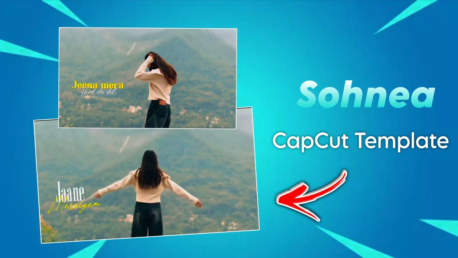 Trending Sohnea Capcut template 2026