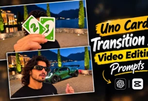 Uno Card Ai Video Editing Prompt