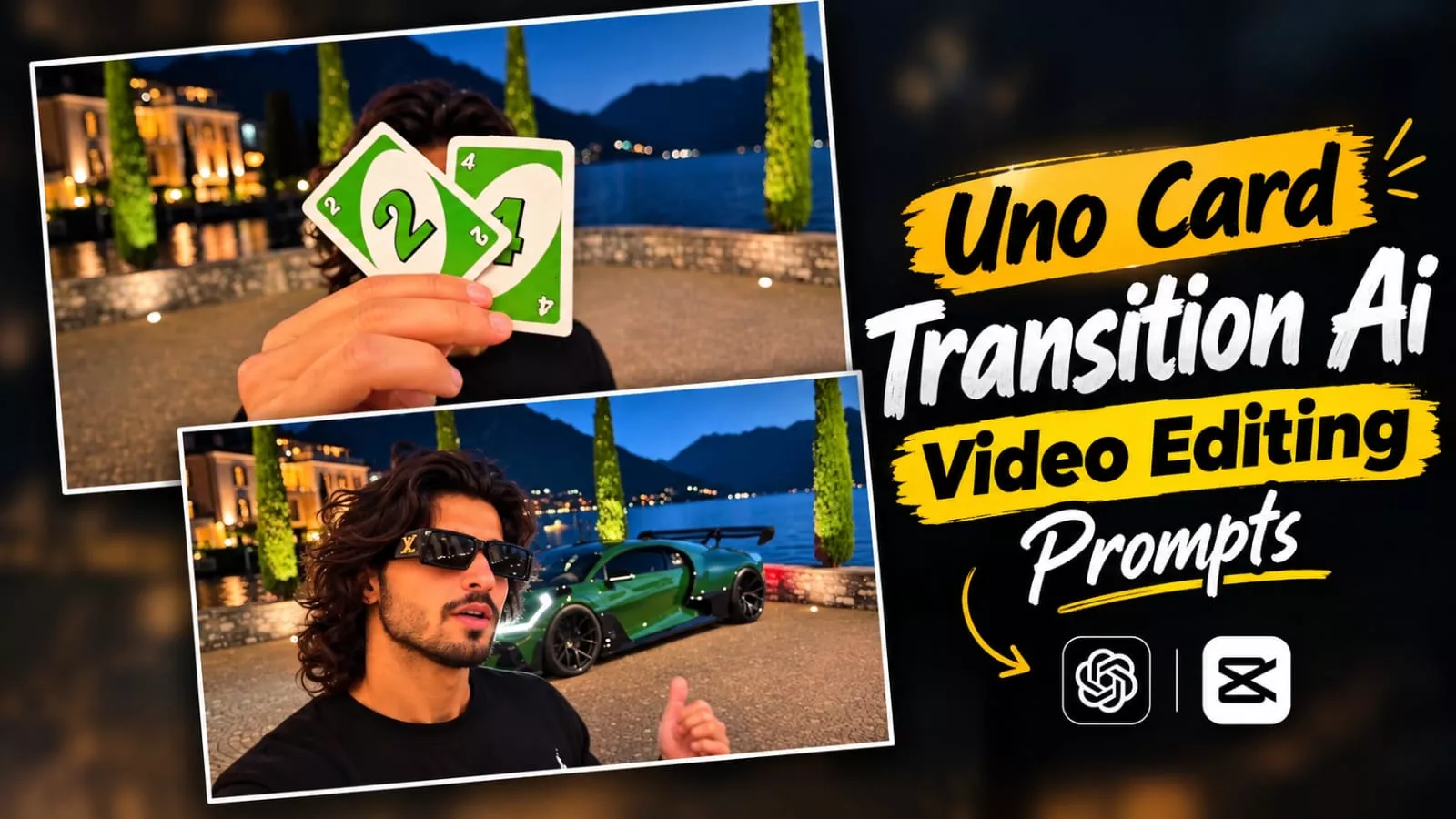 Uno Card Ai Video Editing Prompt